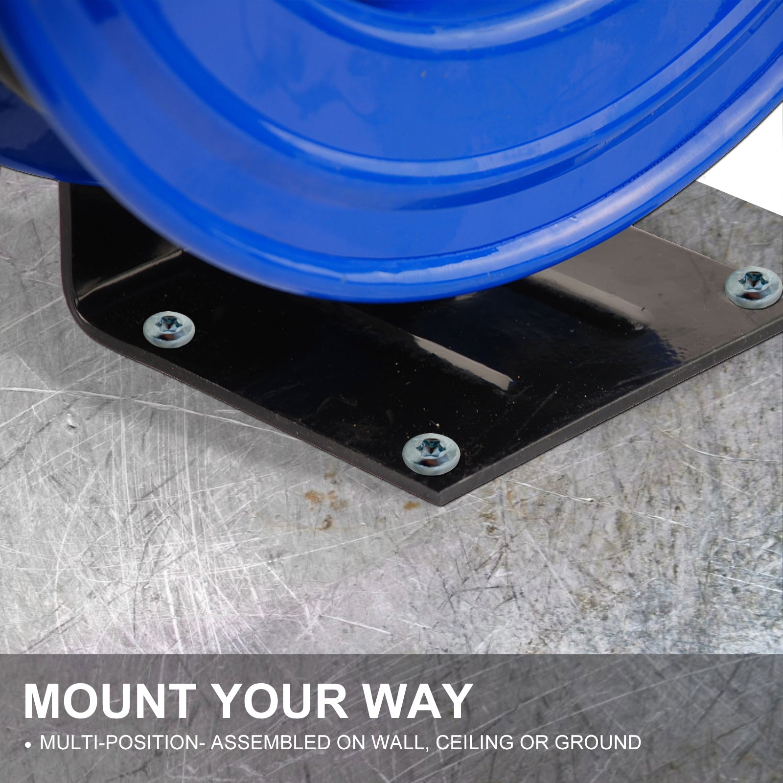 15m Retractable Air Hose Reel | Heavy-Duty Auto Rewind